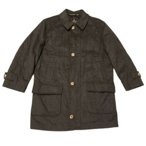 Cashmere Wool Steinbock International Coat Austria Horn Buttons Women's Small